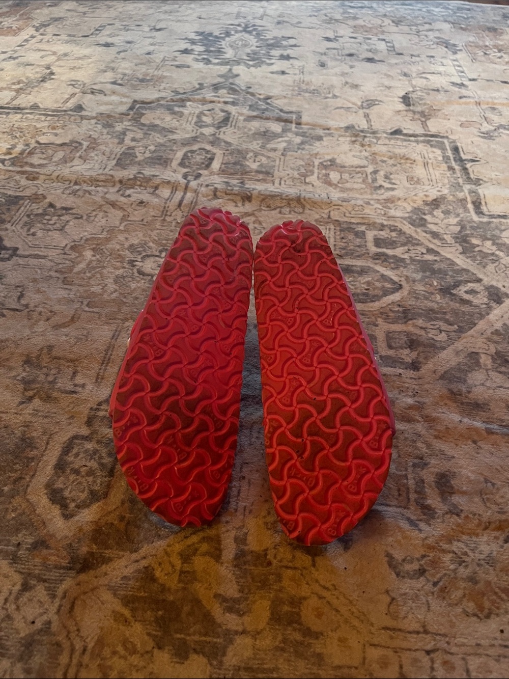 Birkenstock Hot Pink Double-Buckle Slide Sandals - Picture 4 of 4